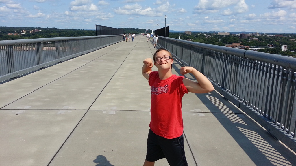 Walkway over the Hudson with Big Zachary